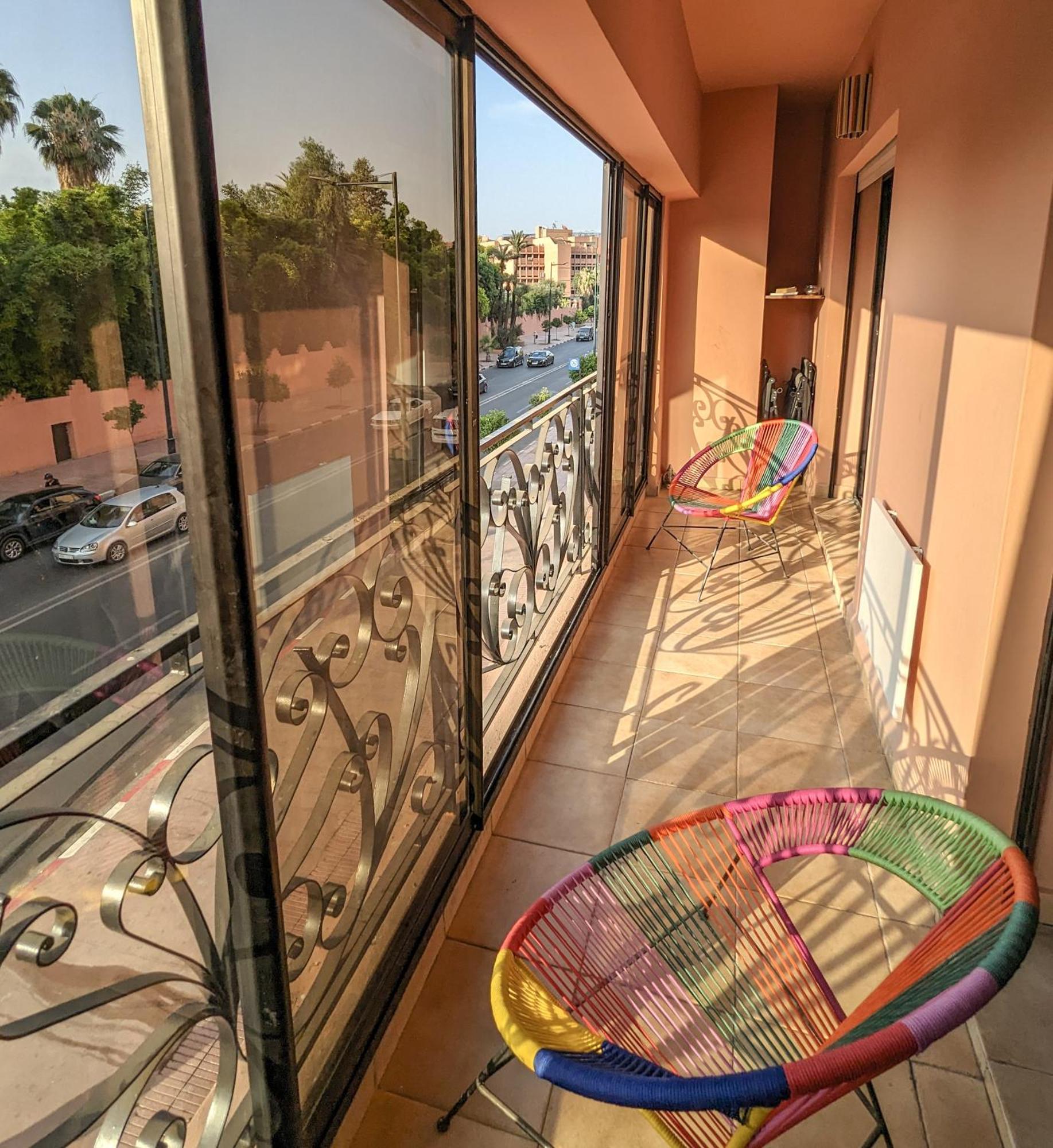 Apartement Panoramic View Majorelle Garden With Pool マラケシュ エクステリア 写真