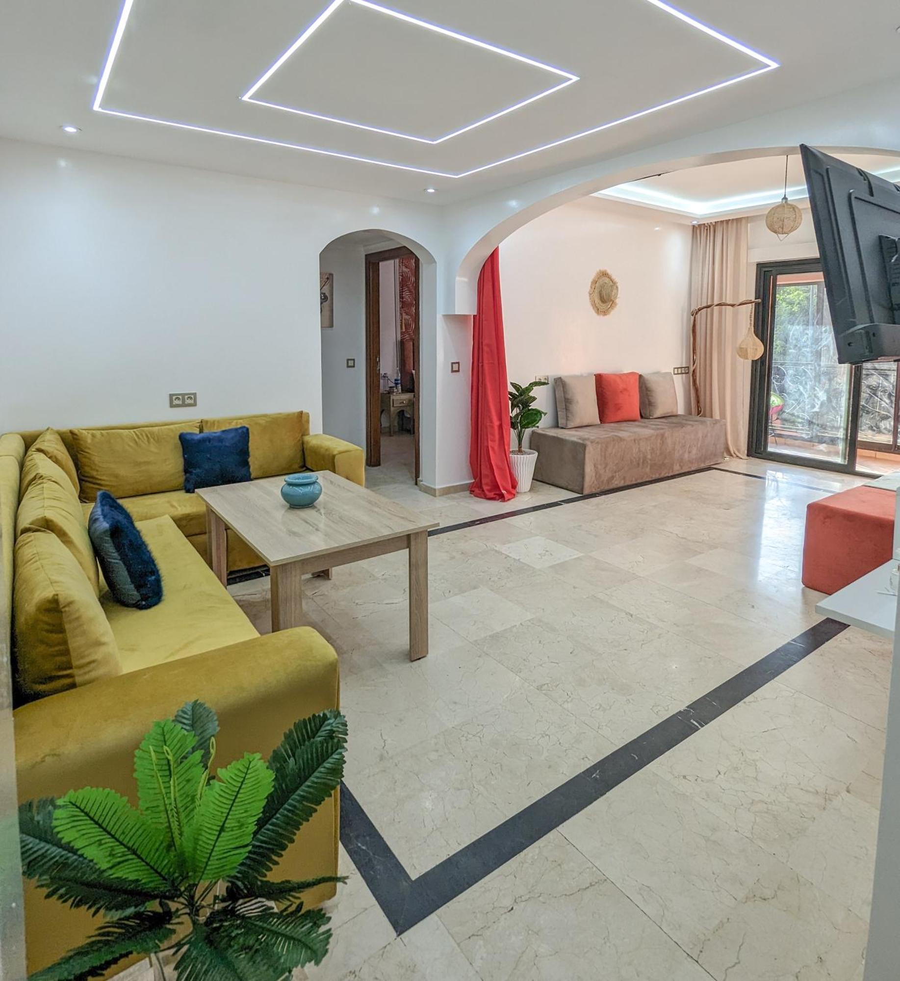 Apartement Panoramic View Majorelle Garden With Pool マラケシュ エクステリア 写真