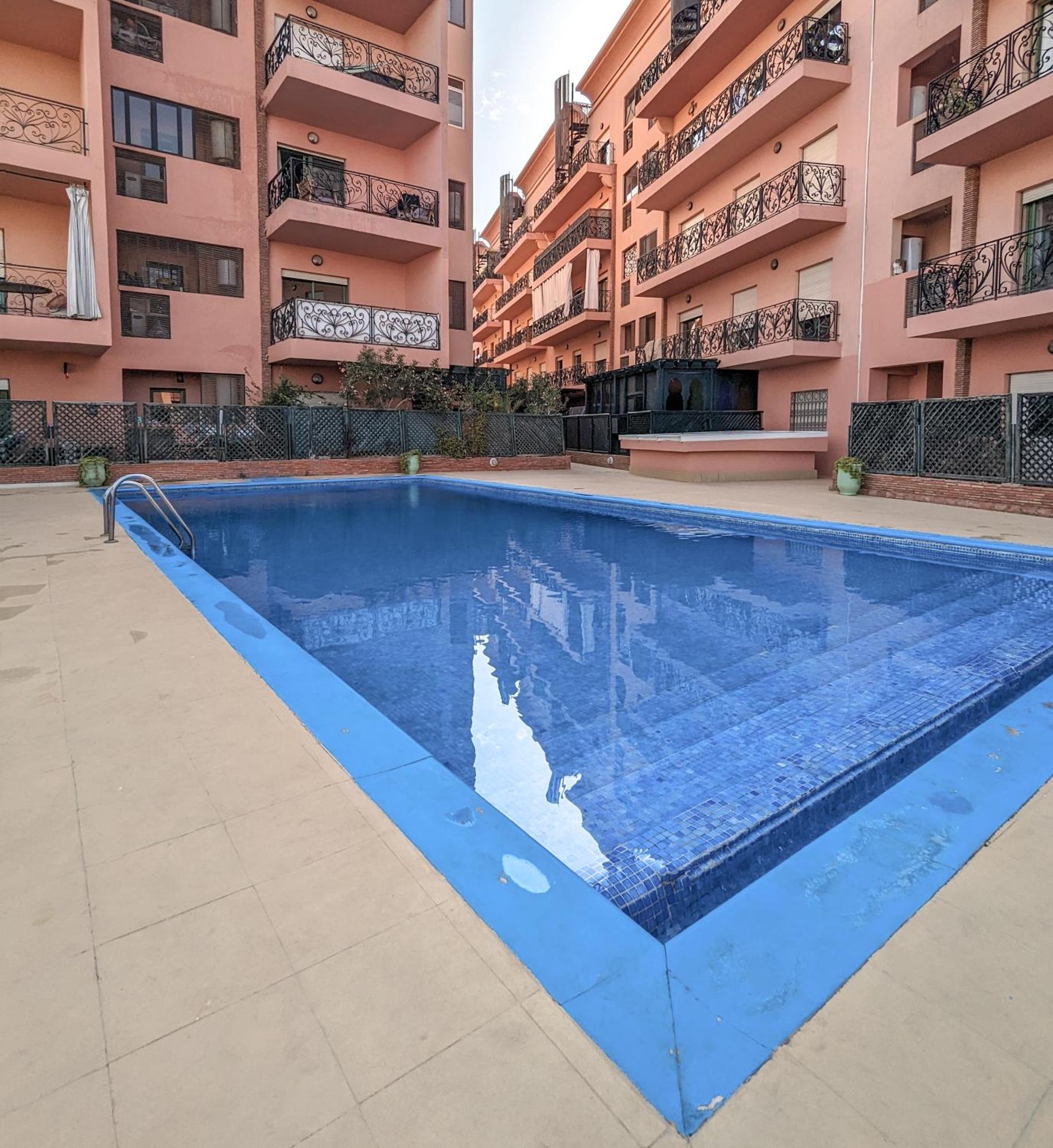 Apartement Panoramic View Majorelle Garden With Pool マラケシュ エクステリア 写真